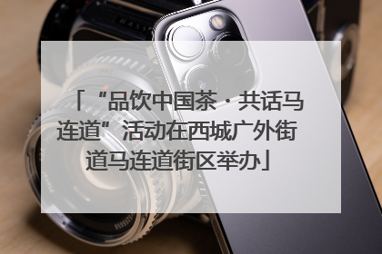 “品饮中国茶・共话马连道”活动在西城广外街道马连道街区举办