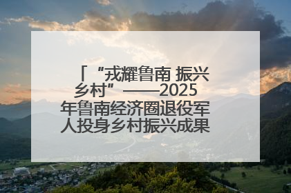 “戎耀鲁南 振兴乡村”——2025年鲁南经济圈退役军人投身乡村振兴成果展销会盛大启幕