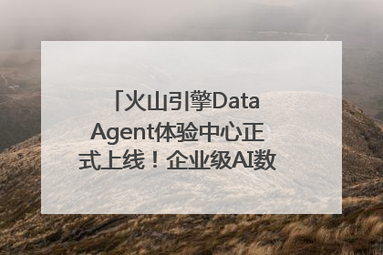 火山引擎Data Agent体验中心正式上线！企业级AI数据专家触手可及