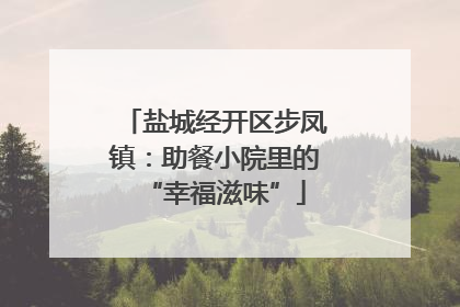 盐城经开区步凤镇：助餐小院里的“幸福滋味”