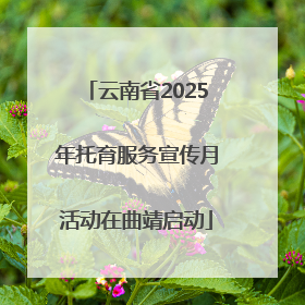 云南省2025年托育服务宣传月活动在曲靖启动