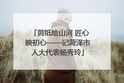剪纸绘山河 匠心映初心——记菏泽市人大代表杨秀玲