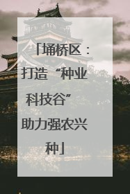 埇桥区：打造“种业科技谷” 助力强农兴种
