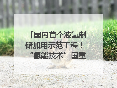 国内首个液氢制储加用示范工程！“氢能技术”国重专项在四川南充启动｜打赢经济发展翻身仗
