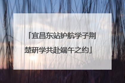 宜昌东站护航学子荆楚研学共赴端午之约