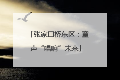 张家口桥东区：童声“唱响”未来