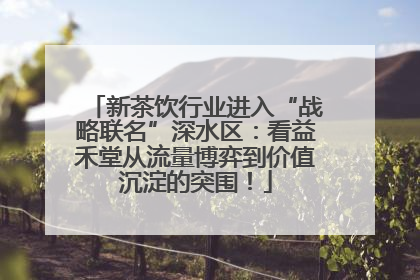 新茶饮行业进入“战略联名”深水区：看益禾堂从流量博弈到价值沉淀的突围！