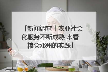 新闻调查丨农业社会化服务不断成熟 来看粮仓邓州的实践