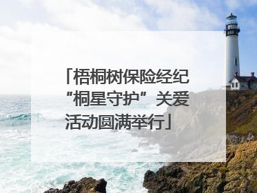 梧桐树保险经纪“桐星守护”关爱活动圆满举行