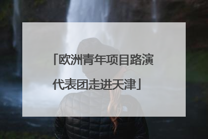 欧洲青年项目路演代表团走进天津
