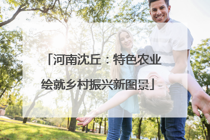 河南沈丘：特色农业绘就乡村振兴新图景