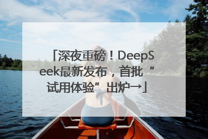 深夜重磅！DeepSeek最新发布，首批“试用体验”出炉→