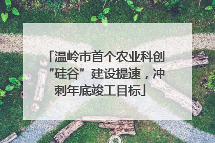 温岭市首个农业科创“硅谷”建设提速，冲刺年底竣工目标