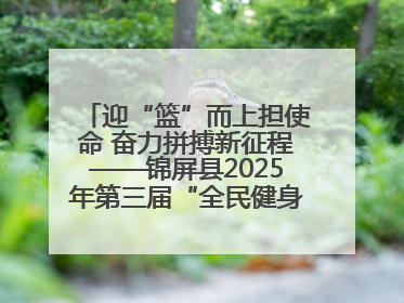 迎“篮”而上担使命 奋力拼搏新征程——锦屏县2025年第三届“全民健身·悦动锦屏”篮球赛圆满闭幕