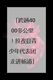 跨越4000多公里！拉孜县青少年代表团走进杨浦