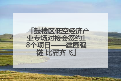 鼓楼区低空经济产业专场对接会签约18个项目——建圈强链 比翼齐飞