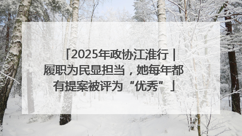 2025年政协江淮行｜履职为民显担当，她每年都有提案被评为“优秀”