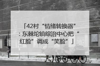 42村“情绪转换器”：东棘坨镇综治中心把“红脸”调成“笑脸”