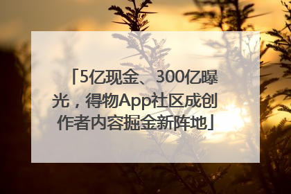 5亿现金、300亿曝光，得物App社区成创作者内容掘金新阵地