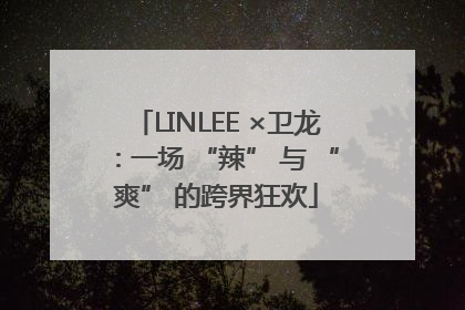 LINLEE ×卫龙：一场 “辣” 与 “爽” 的跨界狂欢