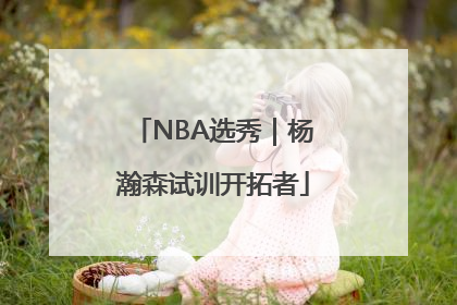 NBA选秀｜杨瀚森试训开拓者